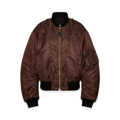 Maison Margiela Women's Jackets "Brown"