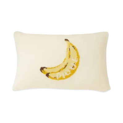 GELATO PIQUE Sleep Smoothie Fruit Jacquard Pillowcase "Yellow"