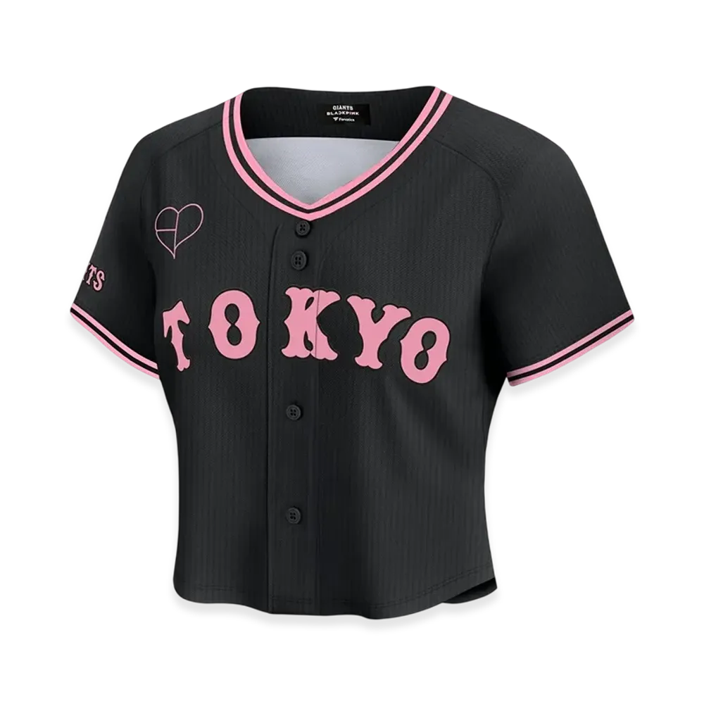 BLACKPINK x Yomiuri Giants Jersey Cropped "Black"