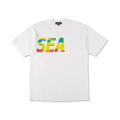 WIND AND SEA x VIOLA&ROSES (TROPICAL-FLOWER) T-Shirt "White"