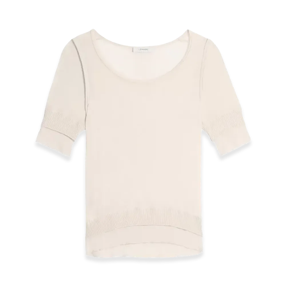 LEMAIRE Women's T-Shirts "Ivory"