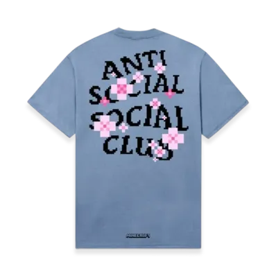 ANTI SOCIAL SOCIAL CLUB x Minecraft Cherry Blossom Tee "Blue"
