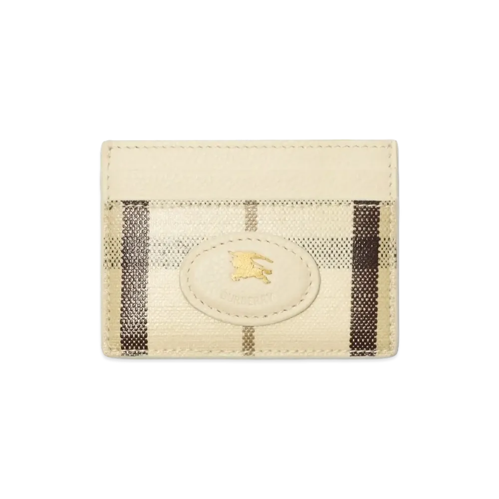 Burberry Women's Highland Card Case "Light Beige"