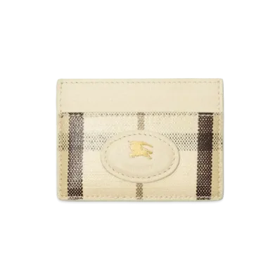 Burberry Women's Highland Card Case "Light Beige"