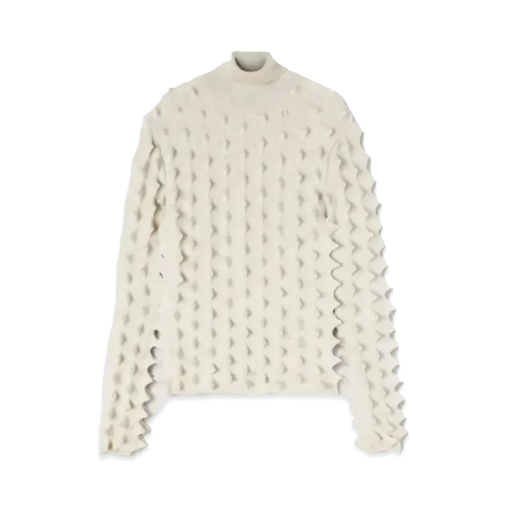 AMBUSH Spikes Turtleneck "Light Grey"