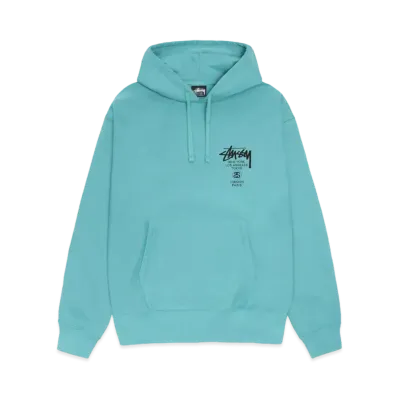 Stussy World Tour Hoodie "Ocean"