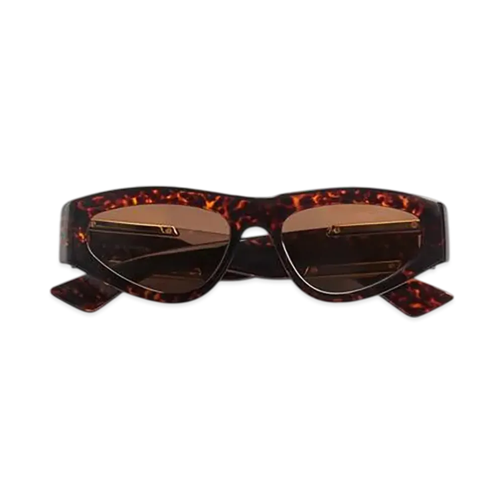 Bottega Veneta Dash Cat Eye Sunglasses "Havana/Brown"