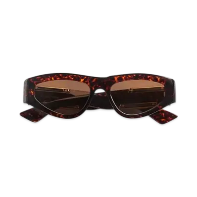 Bottega Veneta Dash Cat Eye Sunglasses "Havana/Brown"