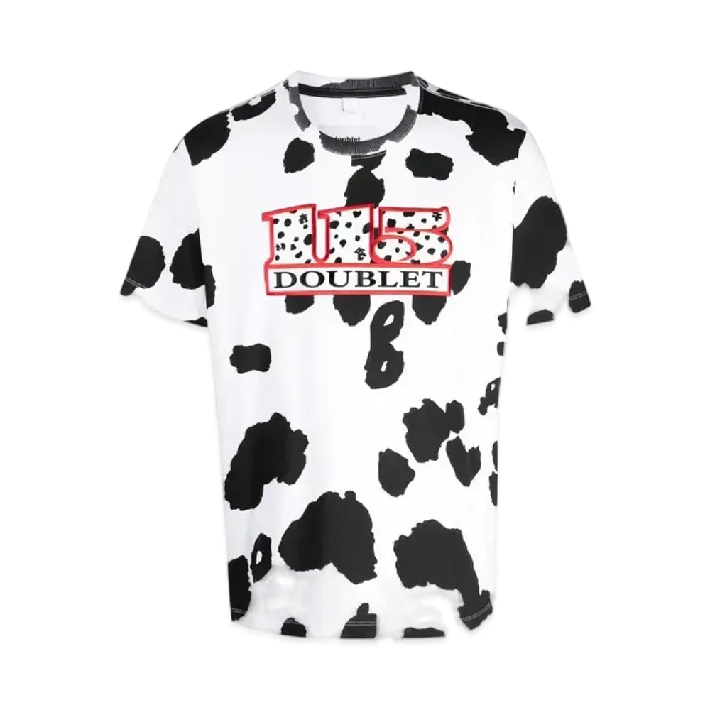 doublet x Onefifteen T-shirt "White Black"