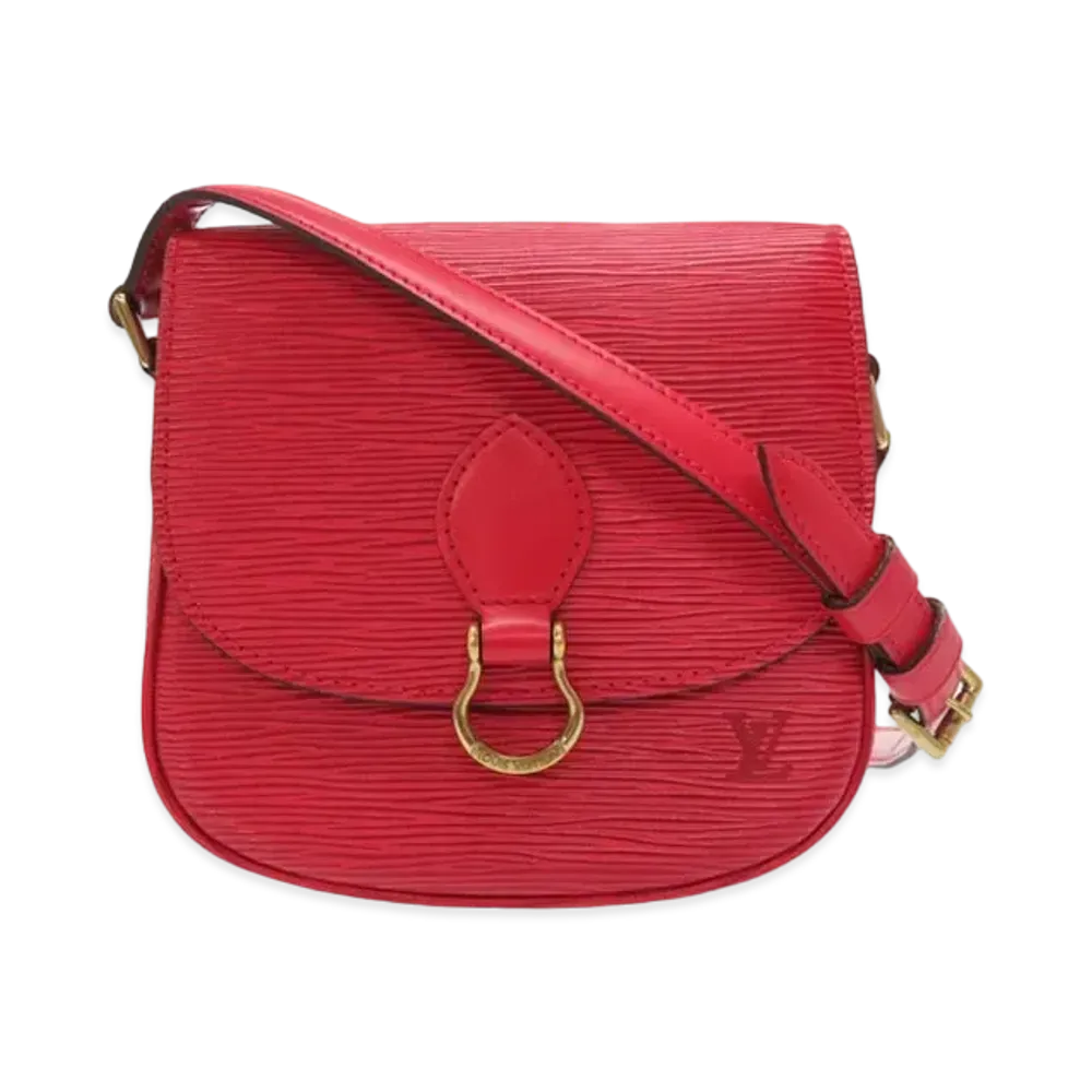 Louis Vuitton Mini Saint Cloud Epi "Red"