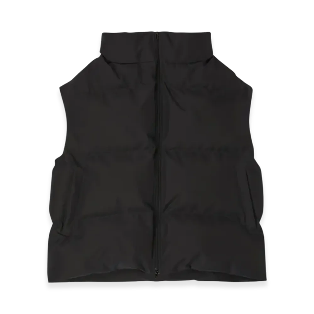 BALENCIAGA Swing Puffer Gilet Small Technical Ripstop "Black"