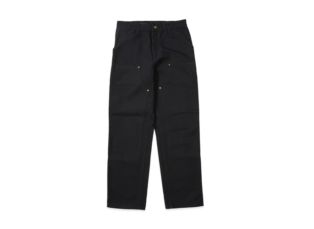 Carhartt WIP Double Knee Pant "Black(Rinsed)"