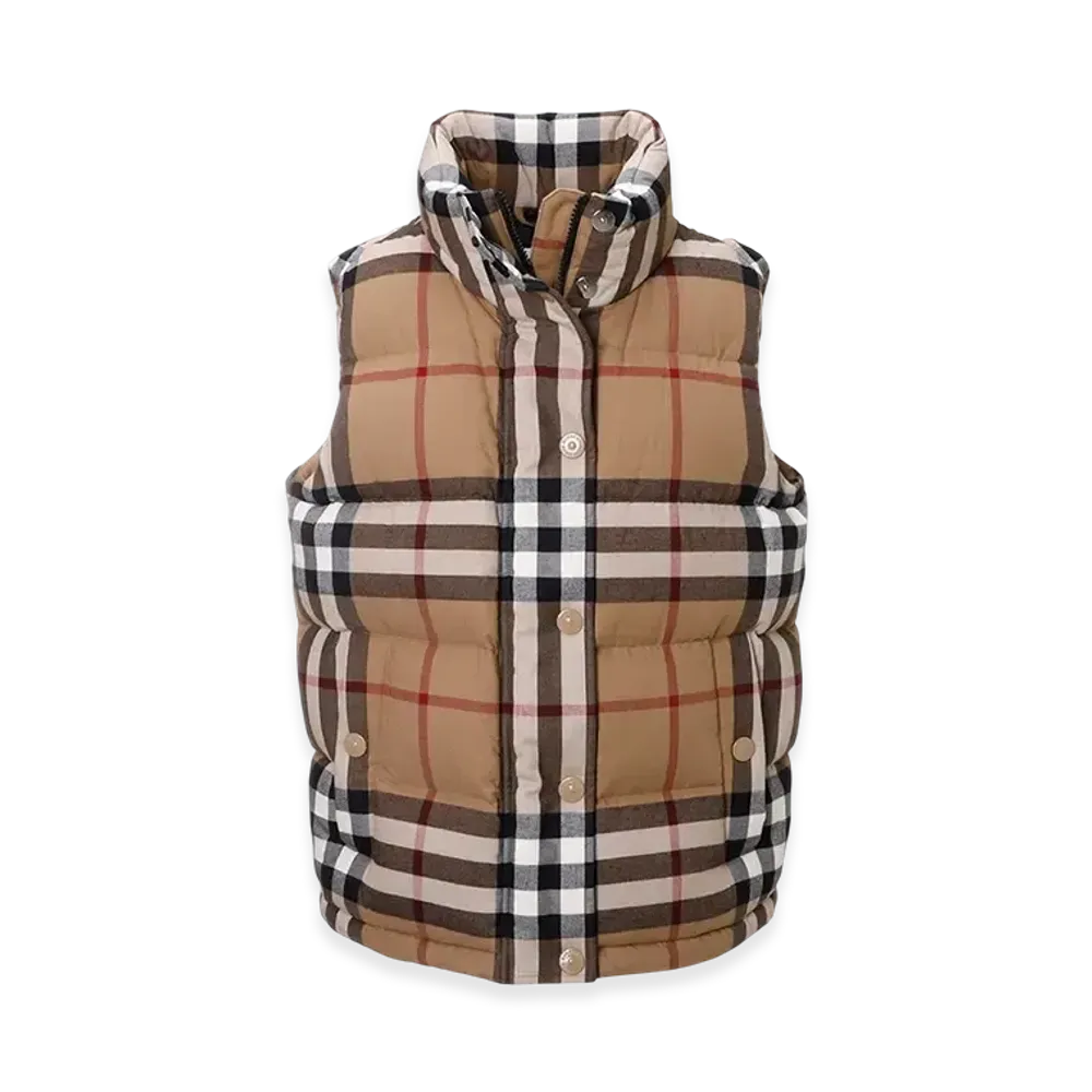 Burberry Down Vest "Birch Brown"