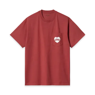 Carhartt WIP S/S Amour Pocket T-Shirt "Tuscany/White"