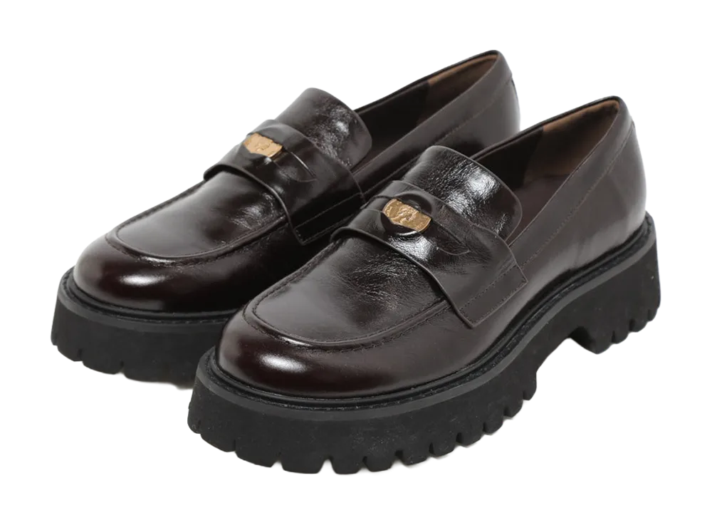 ANDMARY Women's Blair Basic Loafer "Bordeaux"