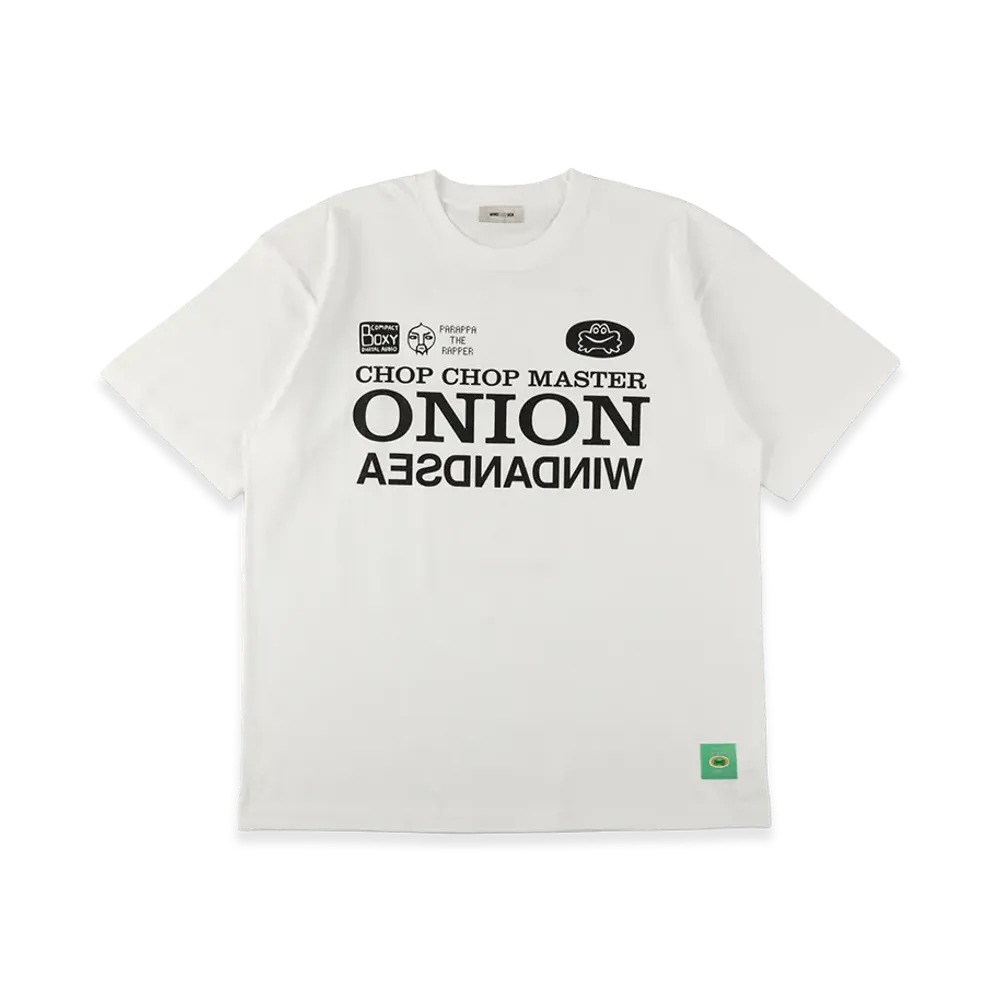 WIND AND SEA x PARAPPA Onion Tee "White"