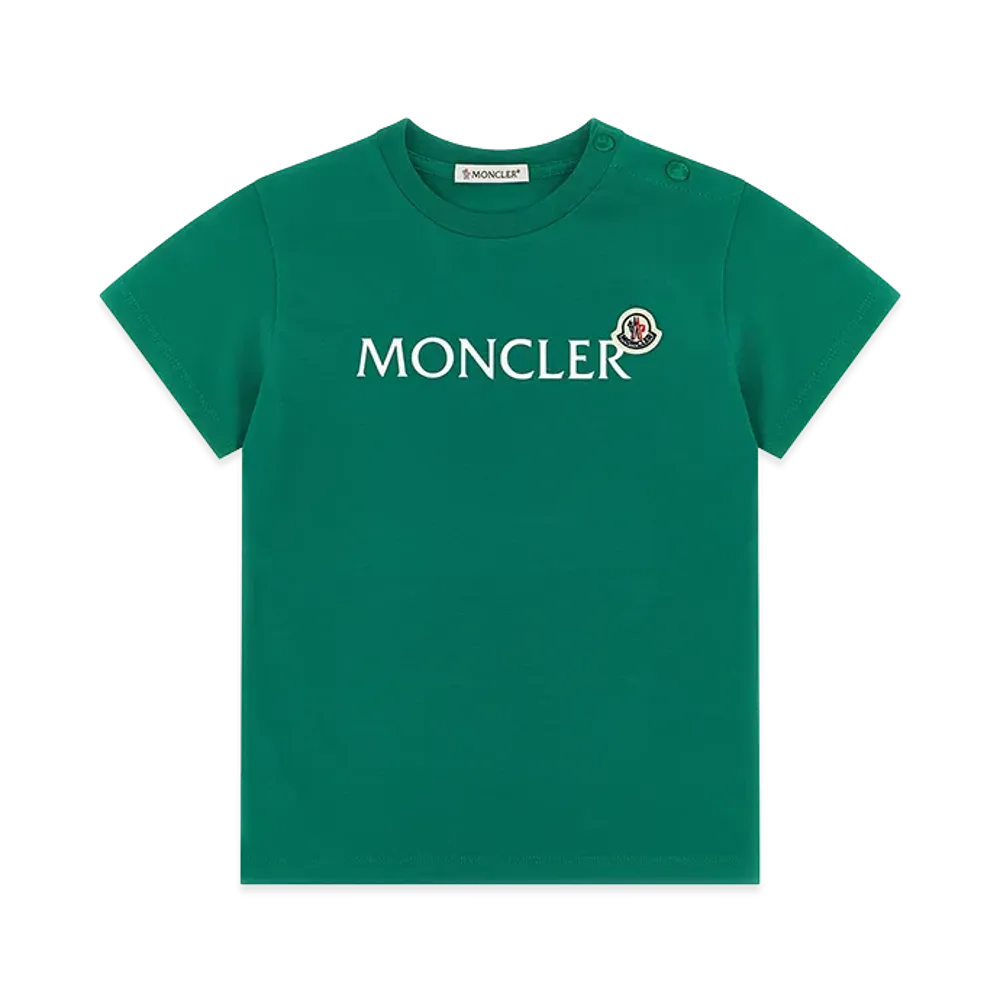 MONCLER Kids Logo T-Shirt "Green"