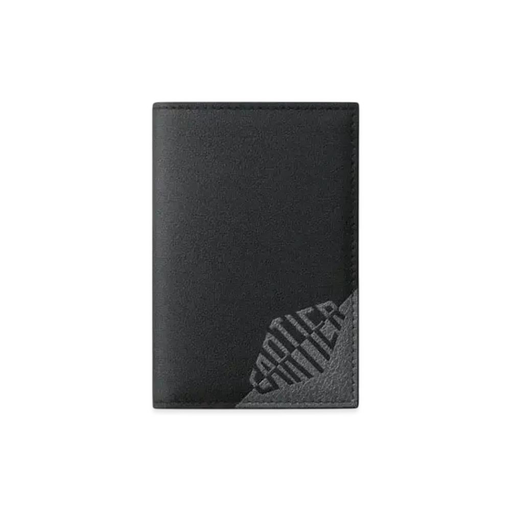 Cartier 4 Credit Card Holder, Cartier Losange Shadow "Black/Anthelasite"