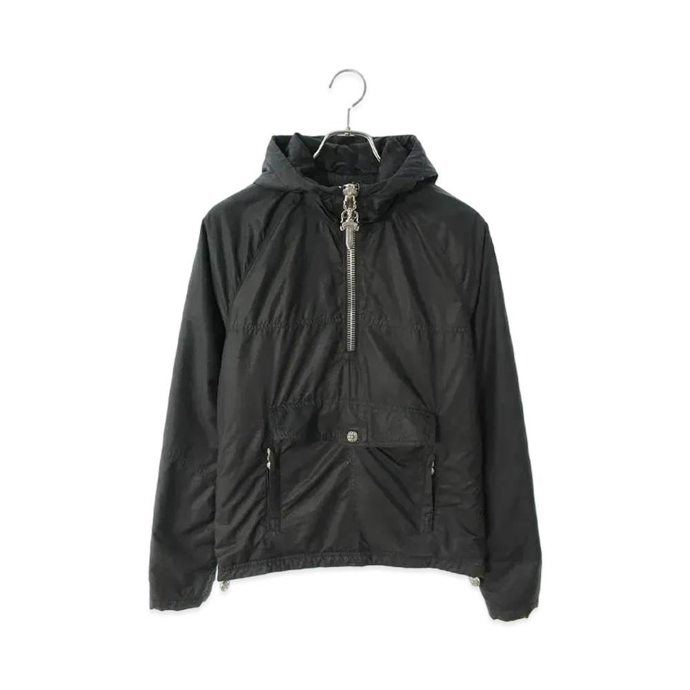 Chrome Hearts Large Dagger Large Ball Nylon Anorak Blouson "Black"