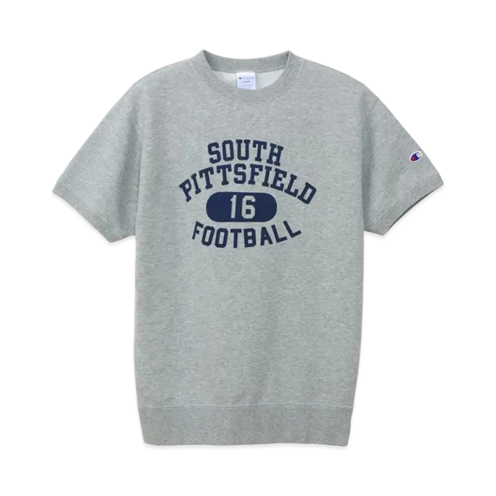 Champion Short Sleeve Crew Neck Sweatshirt 25SS "Oxford Gray"