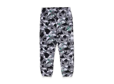A BATHING APE x HIDDEN Sta Camo Sweatpants "Gray"