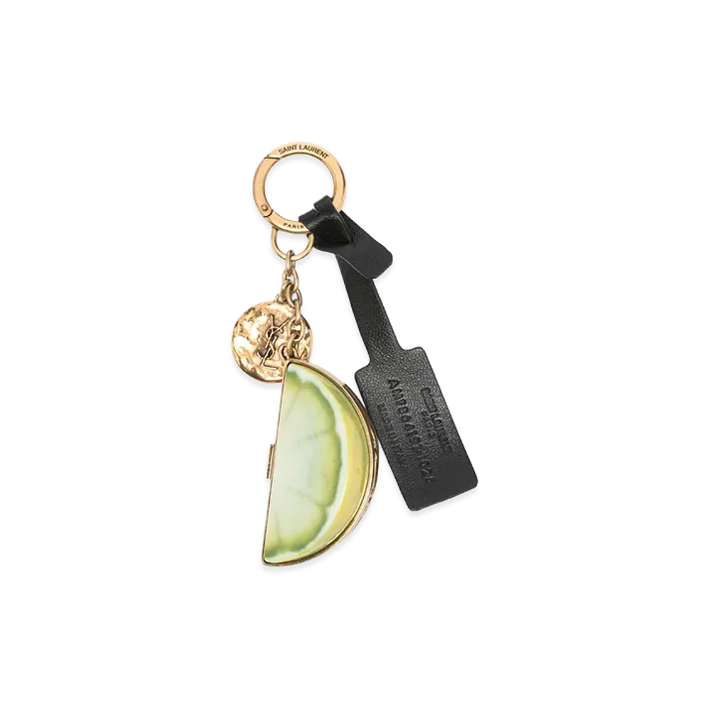 Saint Laurent Women's Keyring "Yellow"