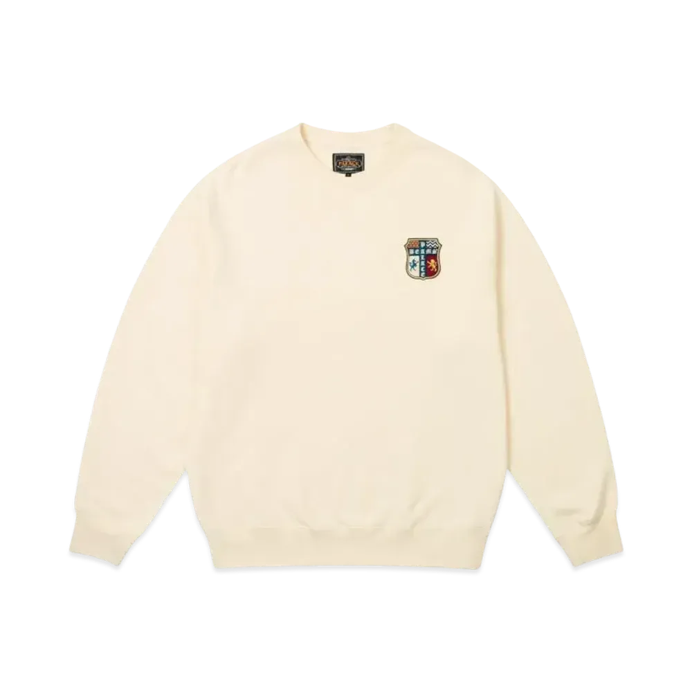 PALACE x BEAMS Plus Graphic Crew "Sand"