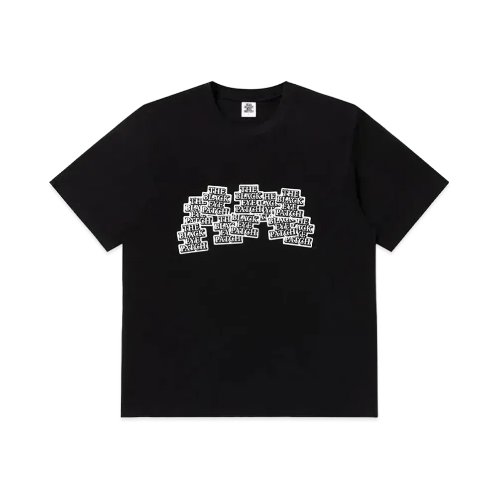 BlackEyePatch Repetitive OG Label Tee "Black"