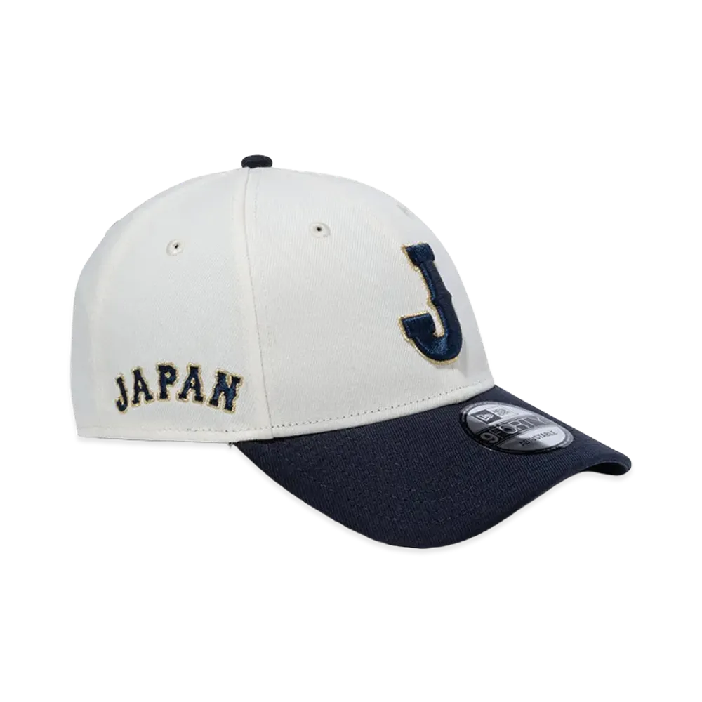 NEW ERA 9Forty World Baseball Classic Side Japan Logo "Navy/Chrome White"