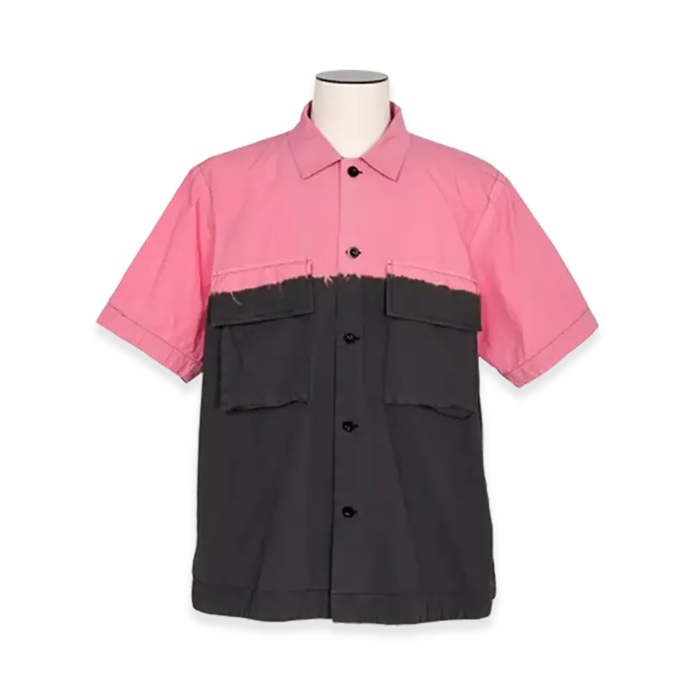 sacai Garment Dye Shirt "Gray"