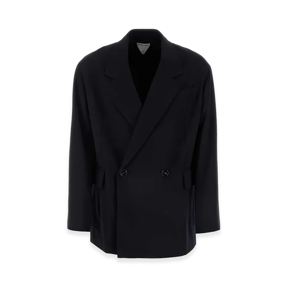 Bottega Veneta Wool Blazer "Midnight Blue"
