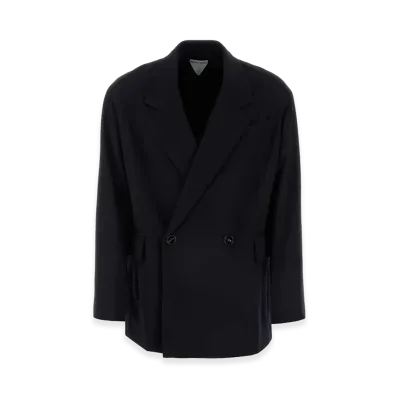 Bottega Veneta Wool Blazer "Midnight Blue"