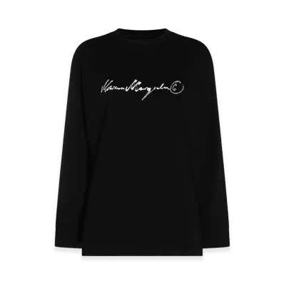 MM6 Maison Margiela Women's T-Shirt "Black"