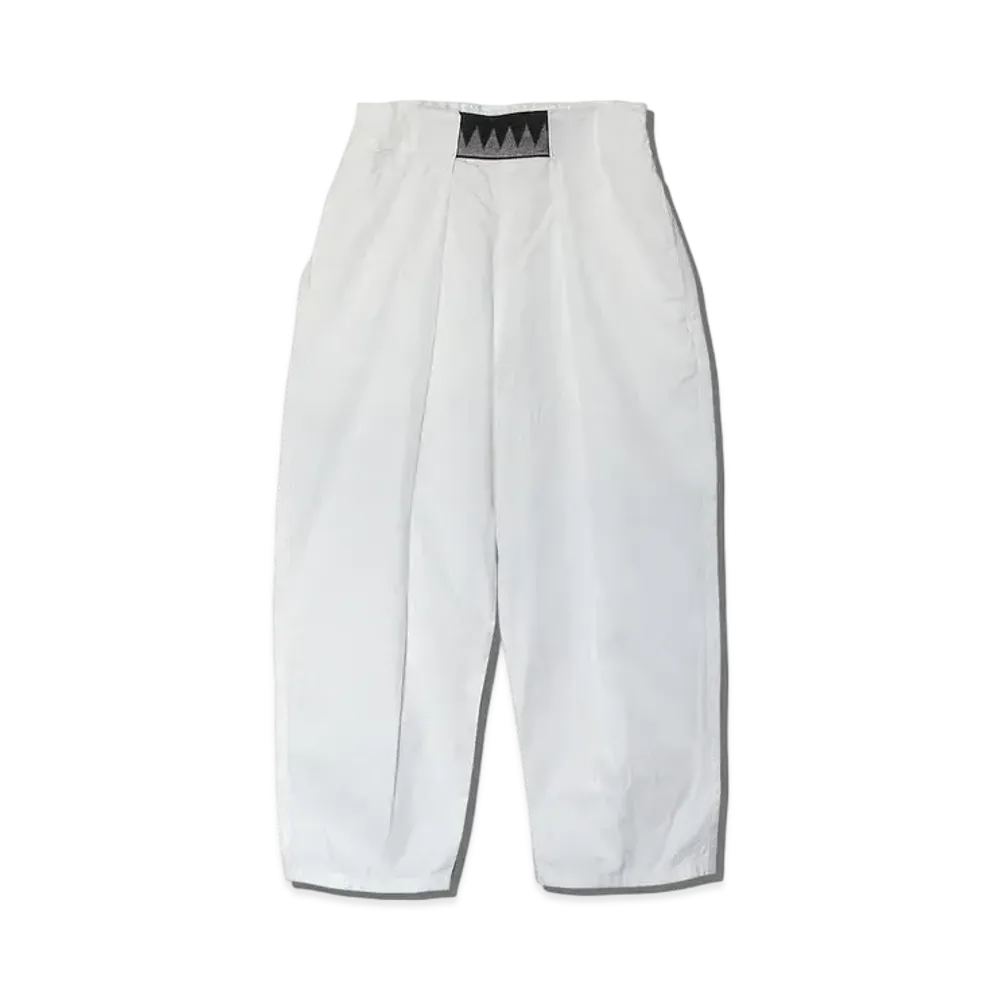 KAPITAL COMBER BARRY EASY BEACH PANTS "White"