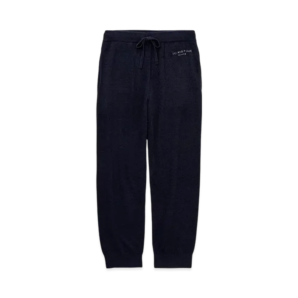 GELATO PIQUE Homme Temperature-Controlled Smooth Long Pants "Navy"