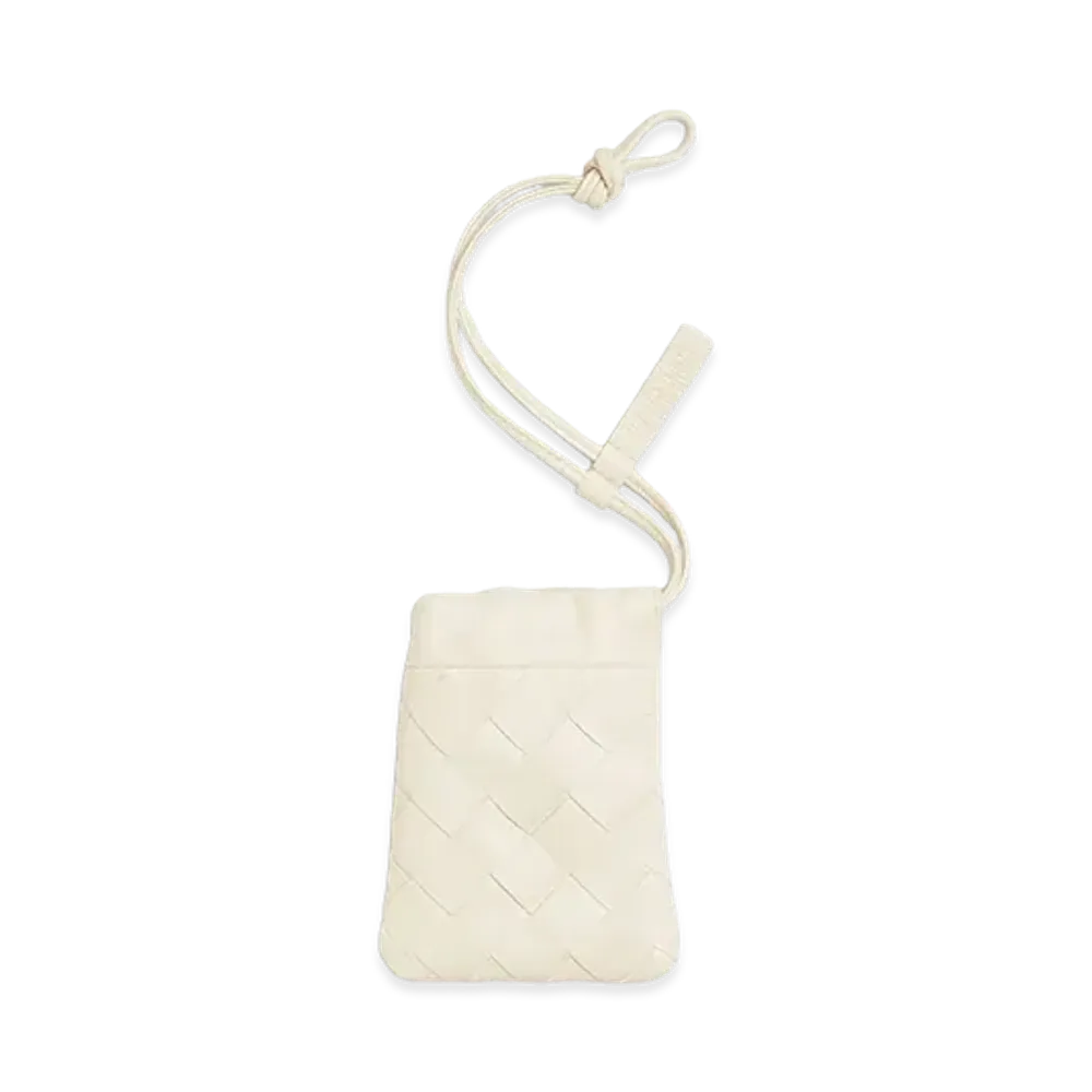 Bottega Veneta Micro Dust Bag "Sea Salt"