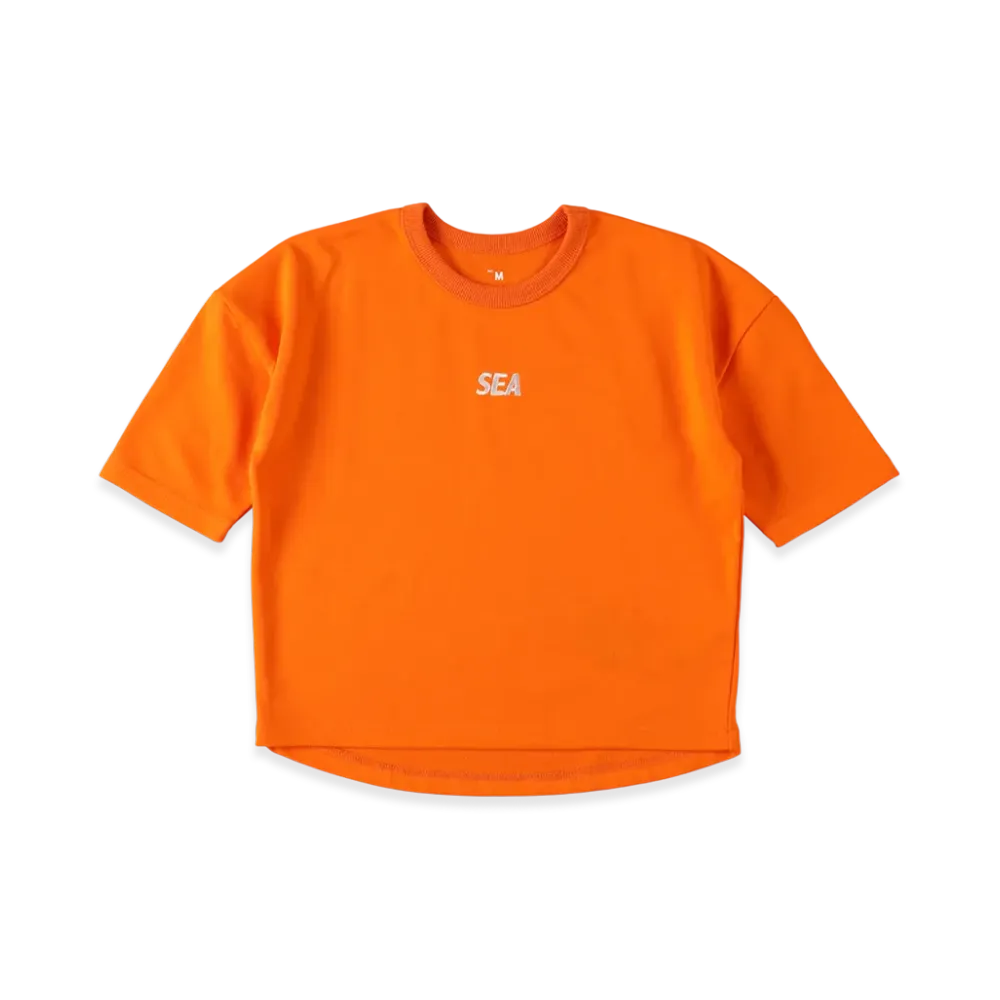 WIND AND SEA x SMOOTHY 70% Child S/S Tee "Orange"