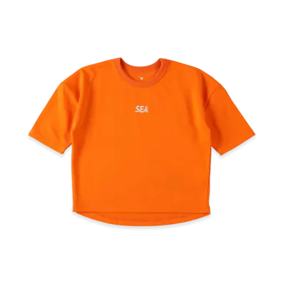 WIND AND SEA x SMOOTHY 70% Child S/S Tee "Orange"