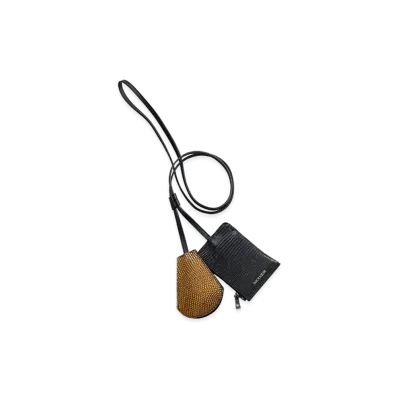 NICENESS Crafted From Deadstock Ring Python Leather "Brown/Black"
