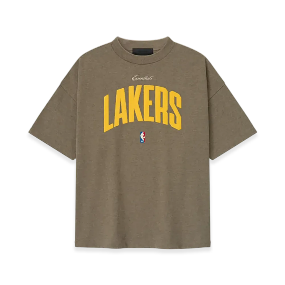 FEAR OF GOD ESSENTIALS Lakers 90s Tee "Homestead Heather"