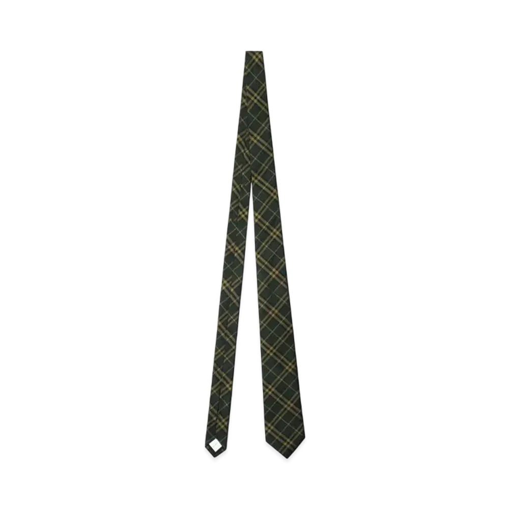 Burberry Check Silk Tie "Shadow"