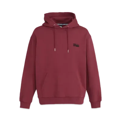 FIRST DOWN LOGO HOODED SWEAT "Bloodstone"