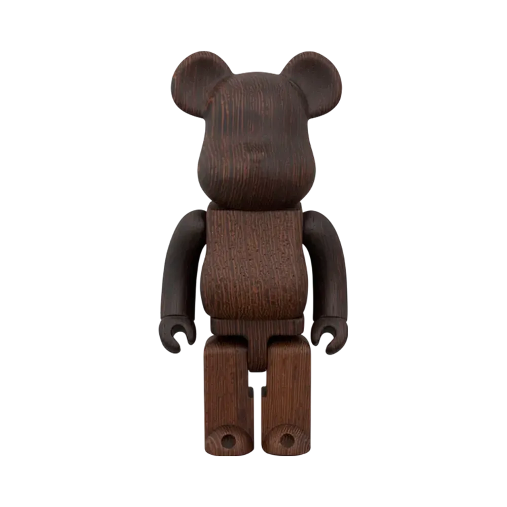 MEDICOM TOY "BEARBRICK" Karimoku Wenge 200%