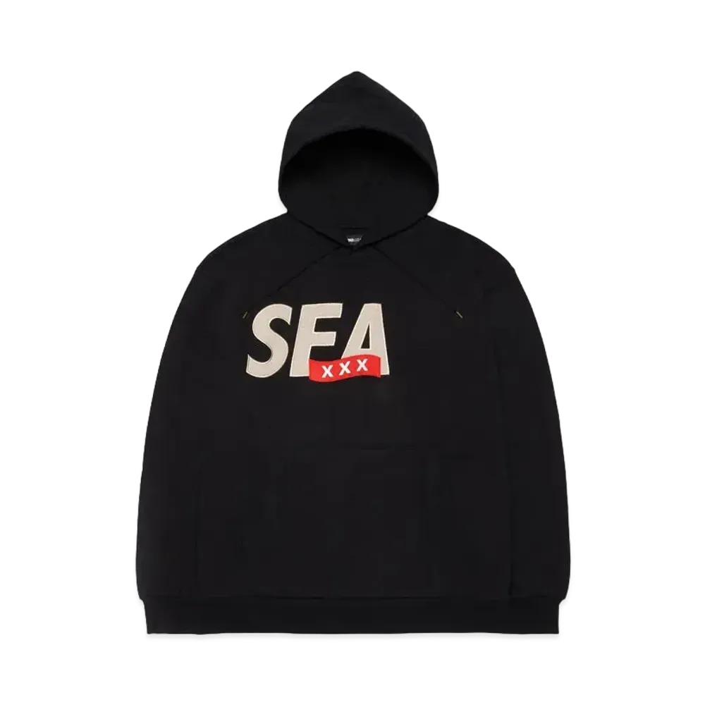WIND AND SEA GOD SELECTION XXX HOODIE "Black"
