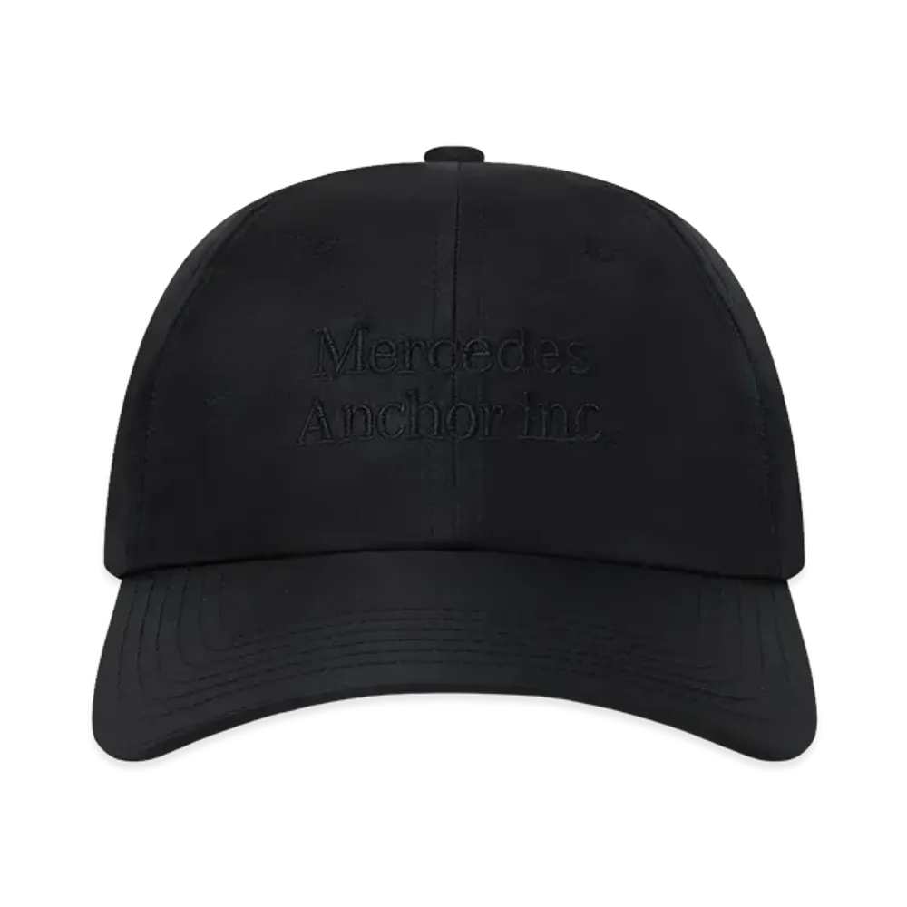 Mercedes Anchor inc. Nylon Velcro Cap "Black"