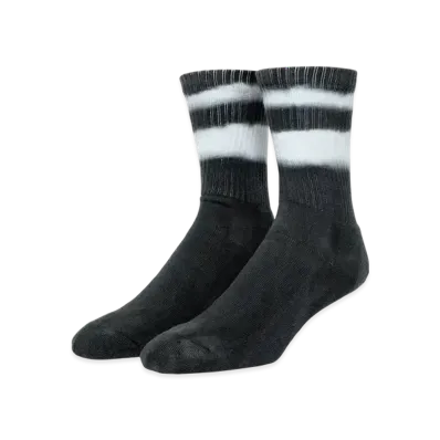 HUF Garden Center Hemp Dyed Socks "Black"