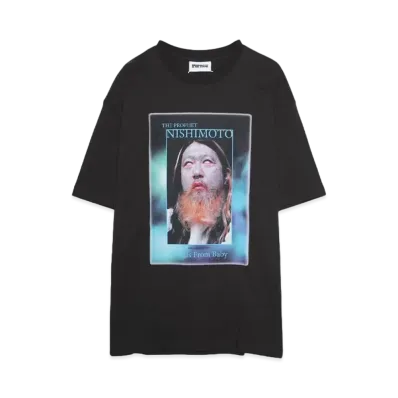 NISHIMOTO IS THE MOUTH BOOK S/S TEE "BLACK"
