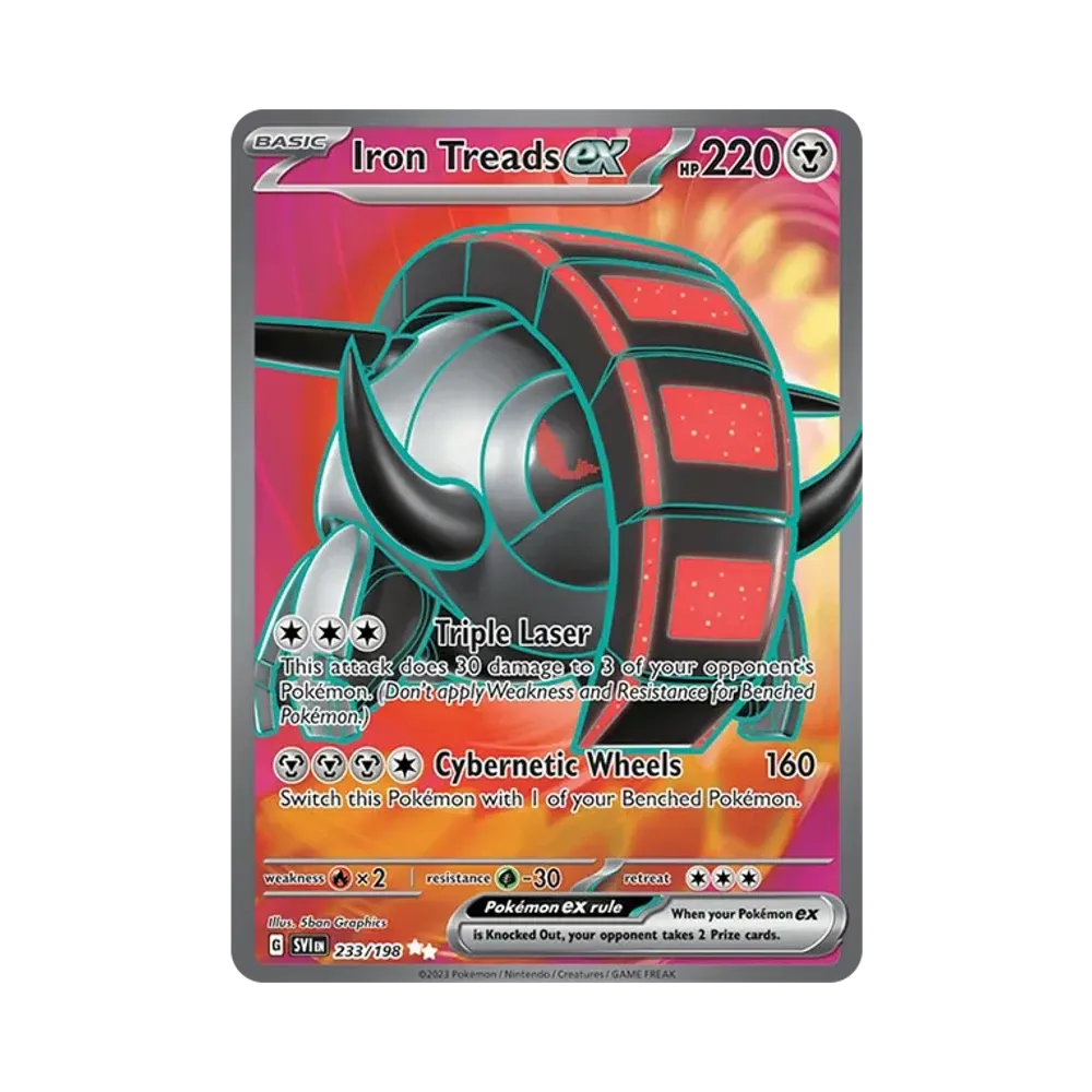 テツノワダチex UR [SVI EN 233/198]【英語版】(スカーレット&バイオレット)