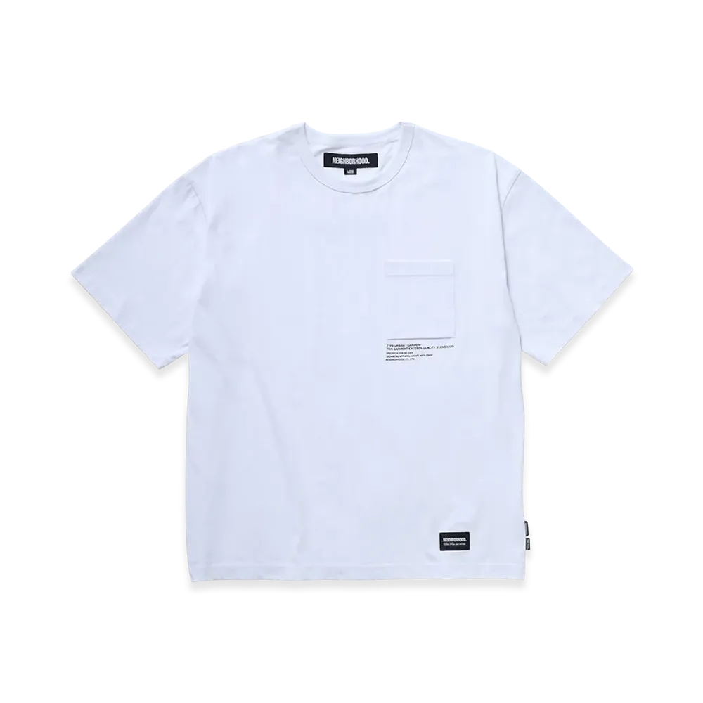NEIGHBORHOOD Sheltech Crewneck-P SS "White"