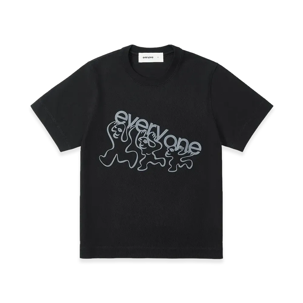 everyone Women's Vincent Tsang Familiar Graphic Short Sleeve Tee "Black"